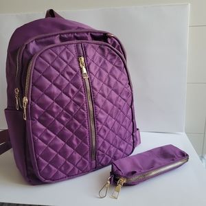 Purple small back pack